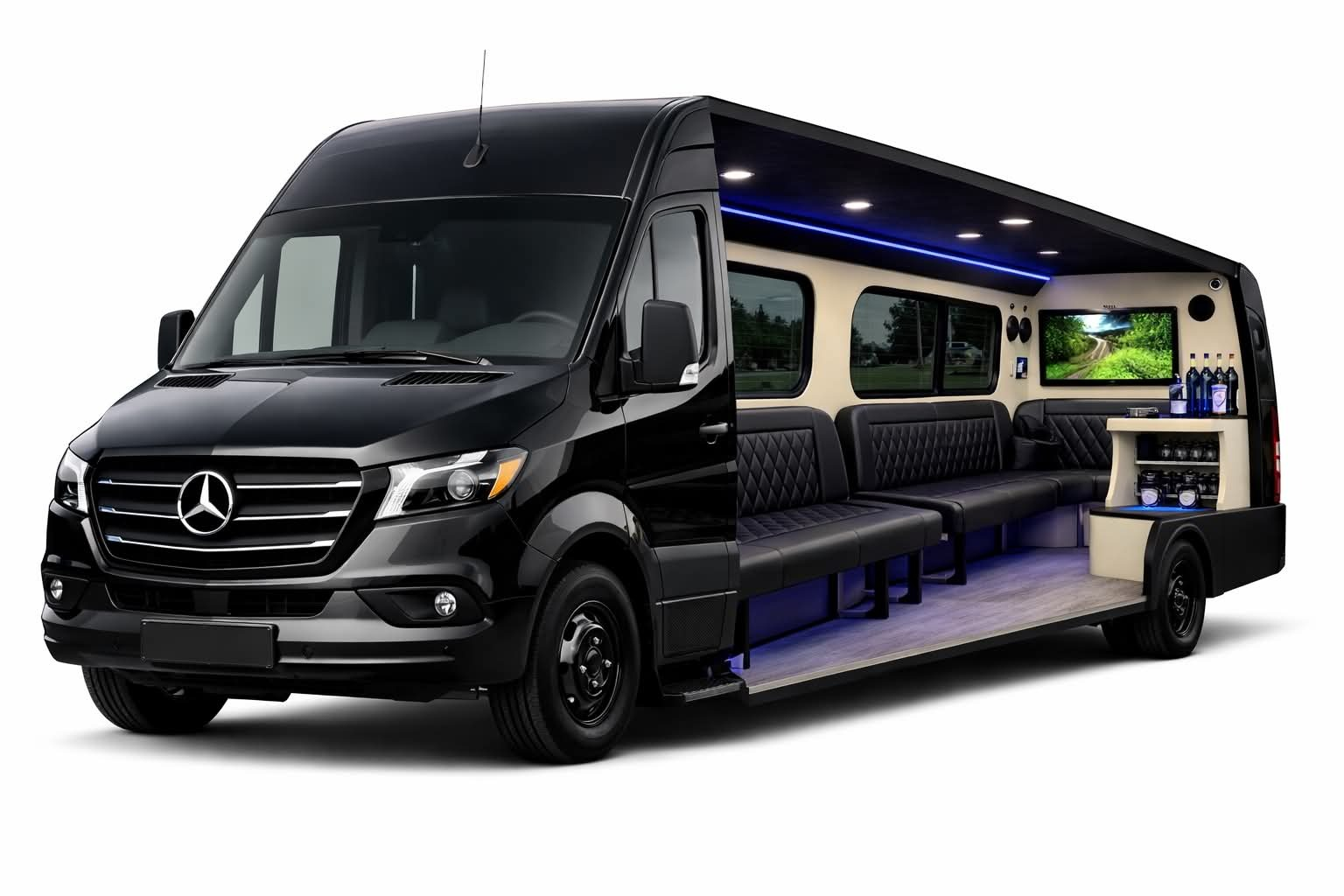 BlackX VIP Party Sprinter — Mercedes-Benz Sprinter